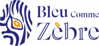 Logo Bleu Comme Zèbre